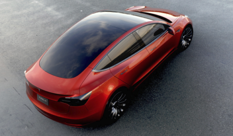 MODEL 3. BILDQUELLE: TESLA MOTORS
