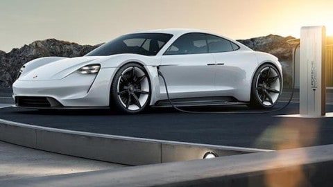 PORSCHE MISSION E. BILDQUELLE: PORSCHE.