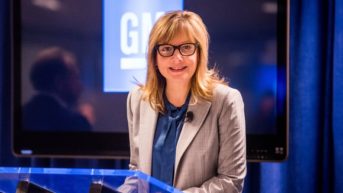 CEO Mary Barra h&auml;lt GM auf Kurs Quelle: General Motors