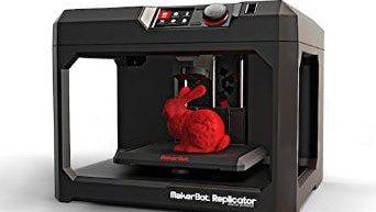 Der MakerBot hoppelt aus der Eigenfertigung Quelle: Stratasys.