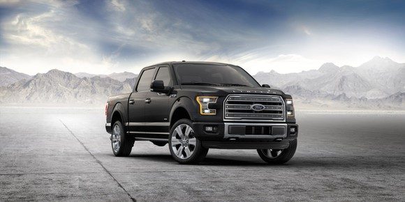 2016 FORD F-150 LIMITED. DER F-SERIES PICKUP IST DAS BESTVERKAUFTE AUTO IN DEN USA BILDQUELLE: FORD MOTOR.