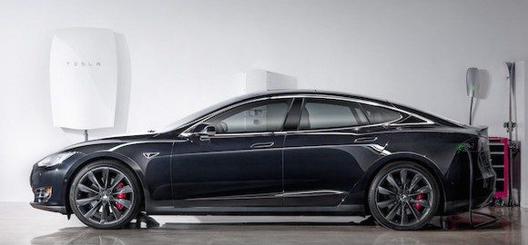 Das Model S und die Powerwall sind die zwei Flaggschiffprodukte des Unternehmens. Foto: Tesla Motors
