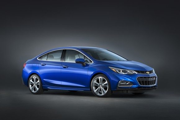 WIRD EINE DIESELVERSION DES NEUEN CHEVROLET CRUZE DIE EHEMALIGEN VW-KUNDEN LOCKEN KÖNNEN? GM WIRD ES HERAUSFINDEN. BILDQUELLE: GENERAL MOTORS.