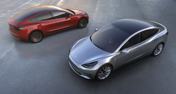 MODEL 3. BILDQUELLE: TESLA MOTORS.