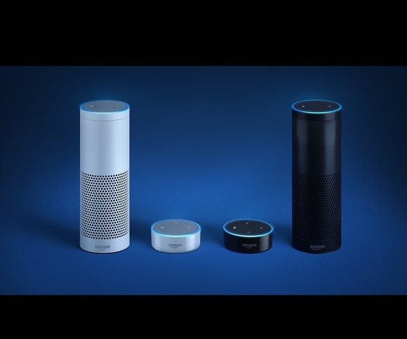 Echo und Echo Dot. Bildquelle: Amazon.