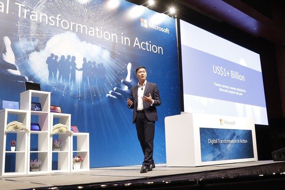 Horace Chow, Microsofts General Manager, zust&auml;ndig f&uuml;r Hong Kong. Bildquelle: Microsoft.