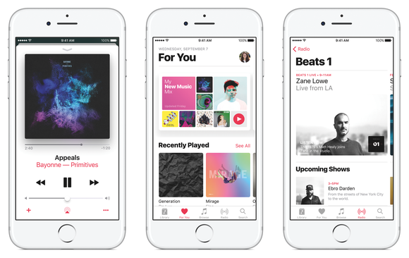 Apple Music. Bildquelle: Apple.