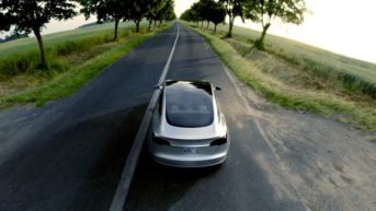 Model 3. Bildquelle: Tesla Motors.