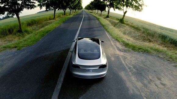 Model 3. Bildquelle: Tesla Motors.