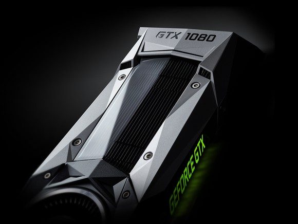 NVIDIAs GeForce GTX 1080. Dieser GPU wird für die neuesten Videospiele benötigt und hilft auch Ärzten, Gehirntumore zu diagnostizieren. Bildquelle: NVIDIA Corporation.