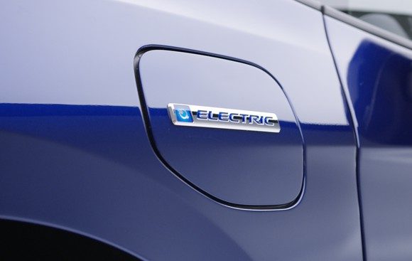 Das Elektromodell des Clarity soll nur rund 80 Meilen schaffen. Foto: Honda Motor Co., Ltd.