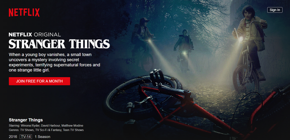 Stranger Things ist zu einem Kulturph&auml;nomen geworden. Bildquelle: Netflix