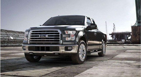 Der Ford F-150 aus dem Jahr 2015 war ein ganz neues Design. Bildquelle: Ford Motor Company.