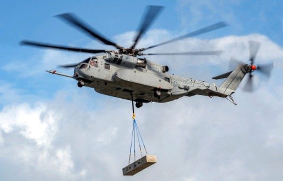Lockheed Martins neuer Schwerlasthelikopter CH-53K. Der neue Heli könnte auch den Gewinn ganz schön anheben. Bildquelle: Lockheed Martin.