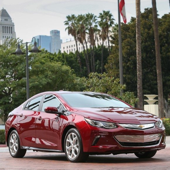 Die Umsätze des Plug-in-Hybriden Chevy Volt stiegen im ersten Quartal stark an. Bildquelle: General Motors.