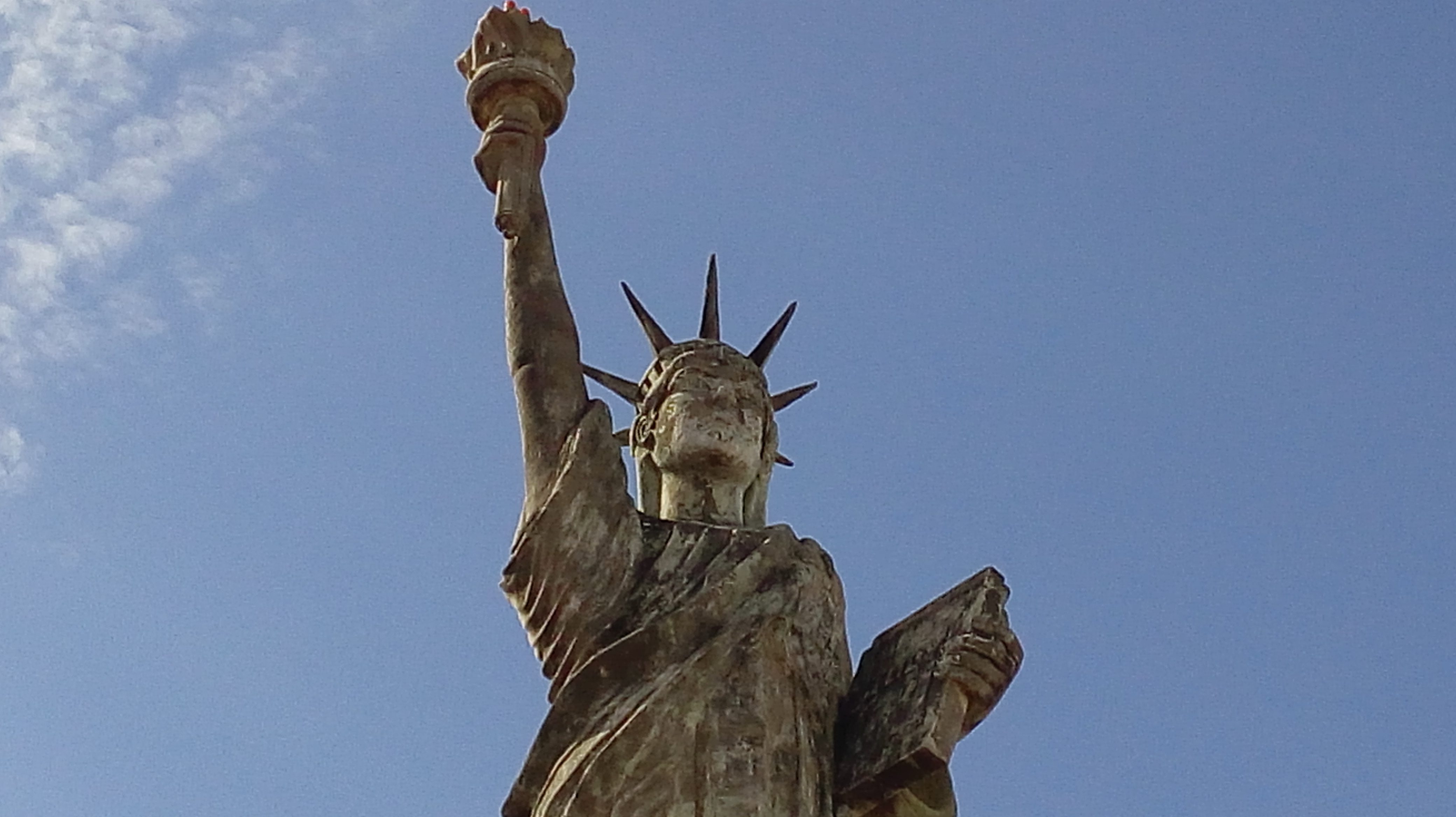 Fake Freiheitsstatue in Santa Cruz. Bolivien