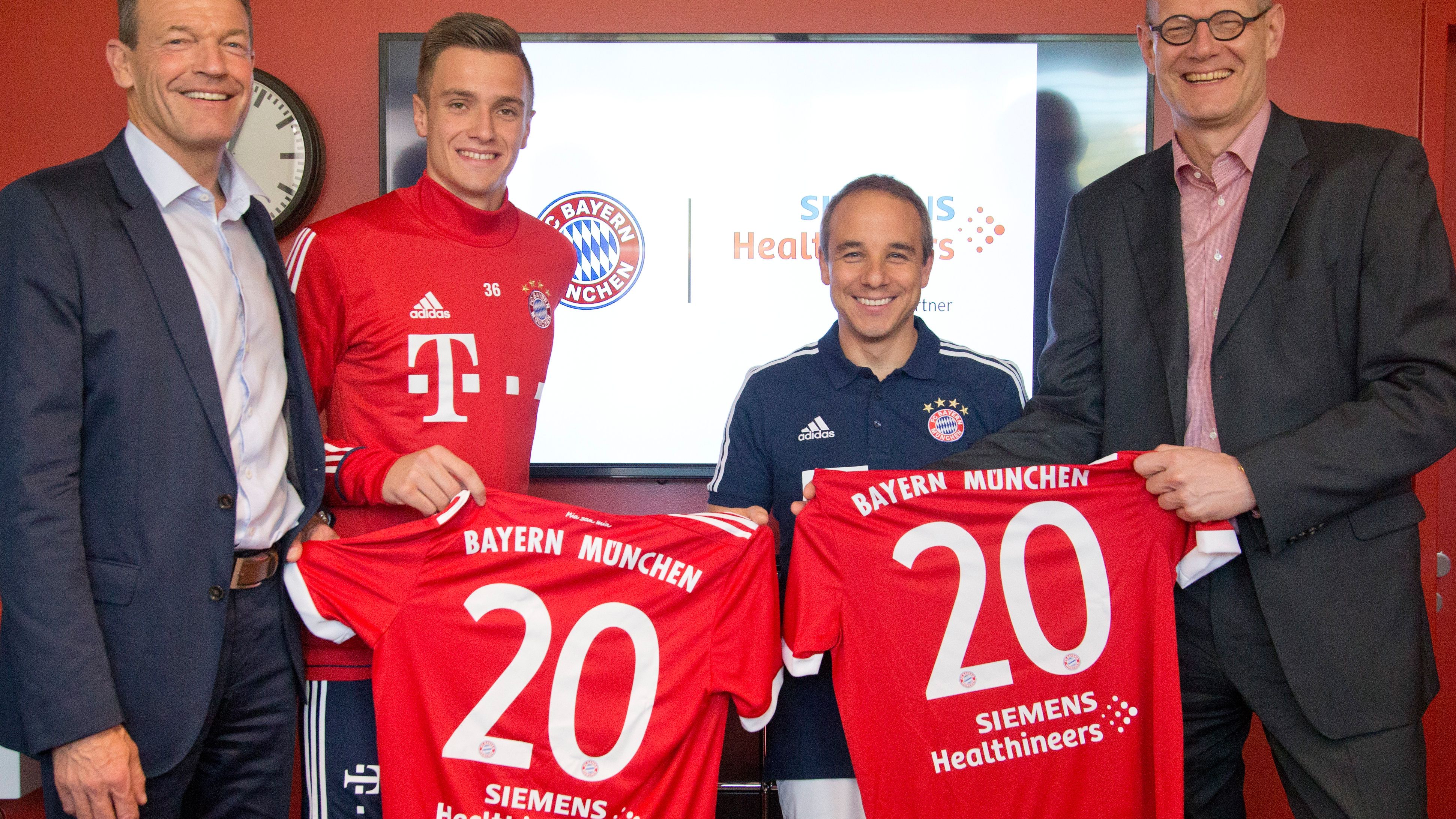 Siemens Healthineers ist offizieller Medizintechnik-Partner des FC Bayern München
