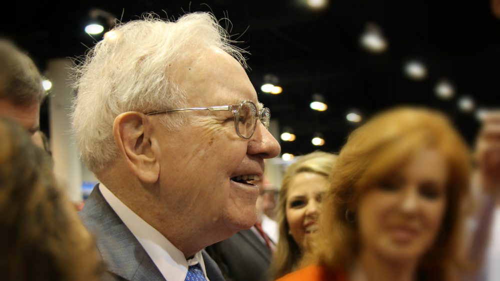 Nahaufnahme des weltbekannten Investors Warren Buffett
