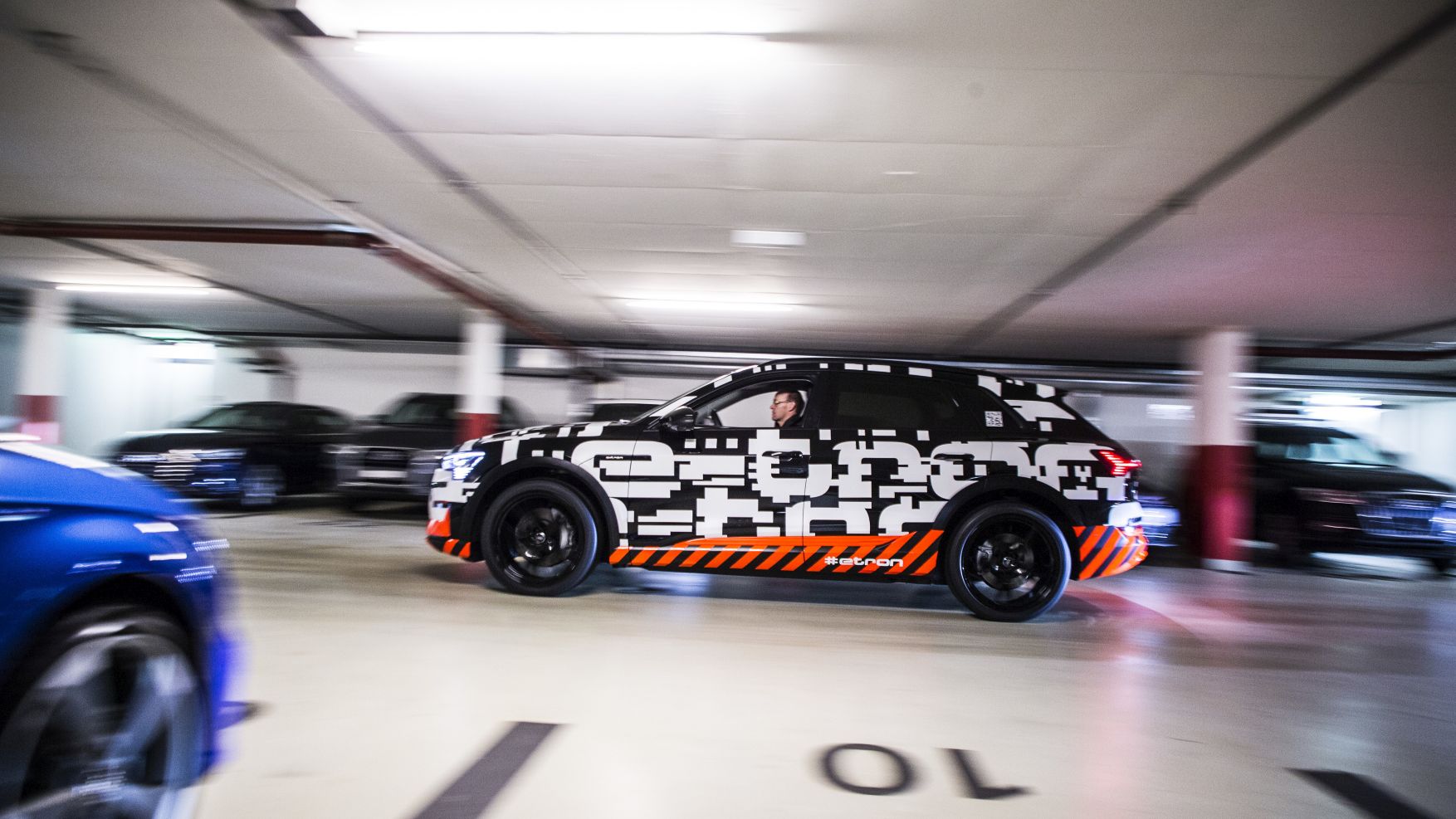 The Audi e-tron prototype in Geneva