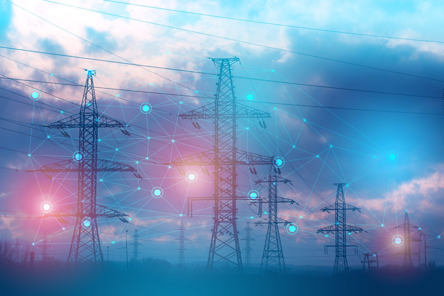 Energieübertragungnetz