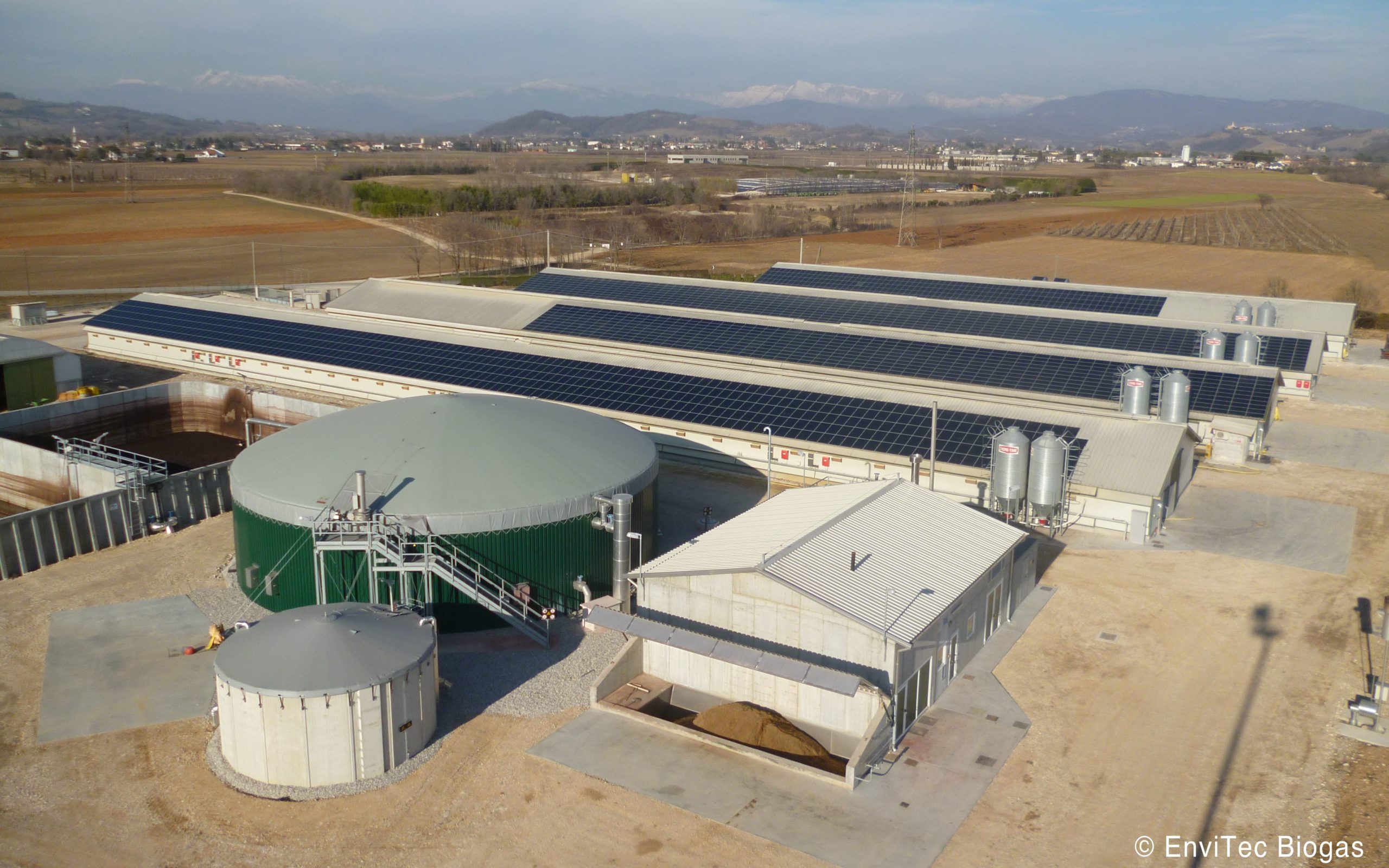 EnviTec Biogas Anlage