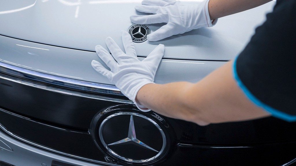 Der neue EQA von Mercedes ist ein E-Auto / Elektroauto.