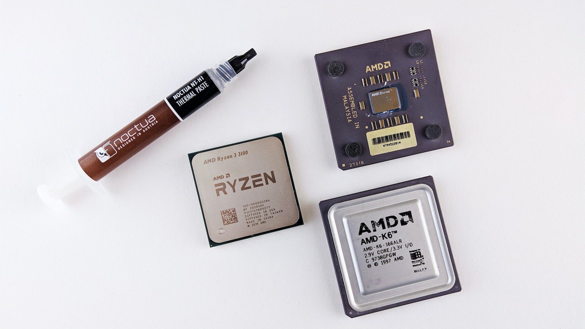 Ryzen und andere Chips des Halbleiterunternehmens AMD