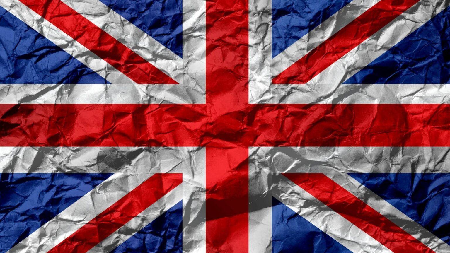 Die Union-Jack-Flagge des Vereinigten Königreichs