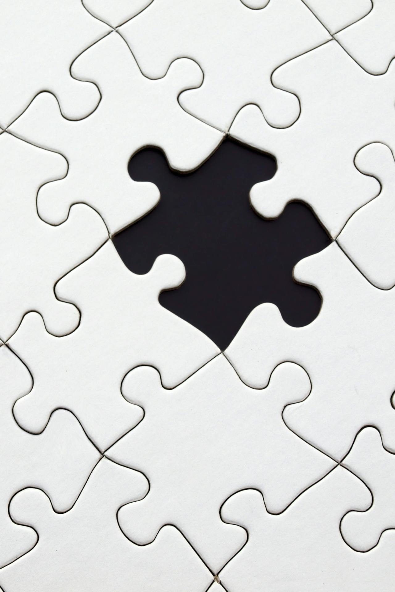 Ein fehlendes Puzzleteil
