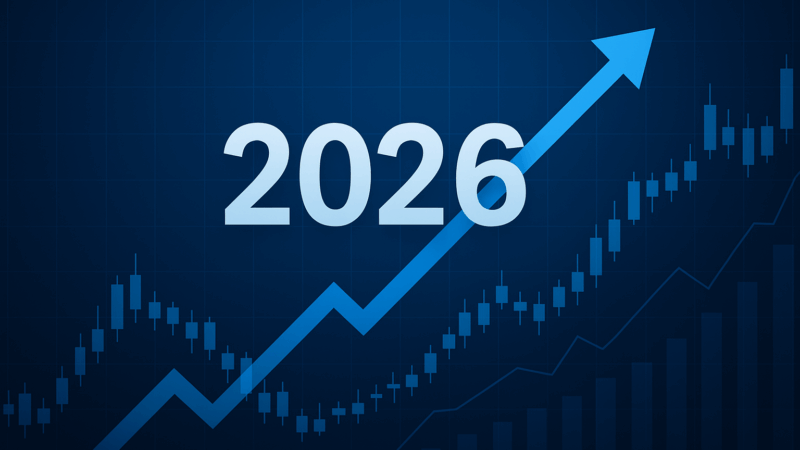 Steigende Börse, Aktienkurs im Jahr 2026, Top-Wachstumsaktien