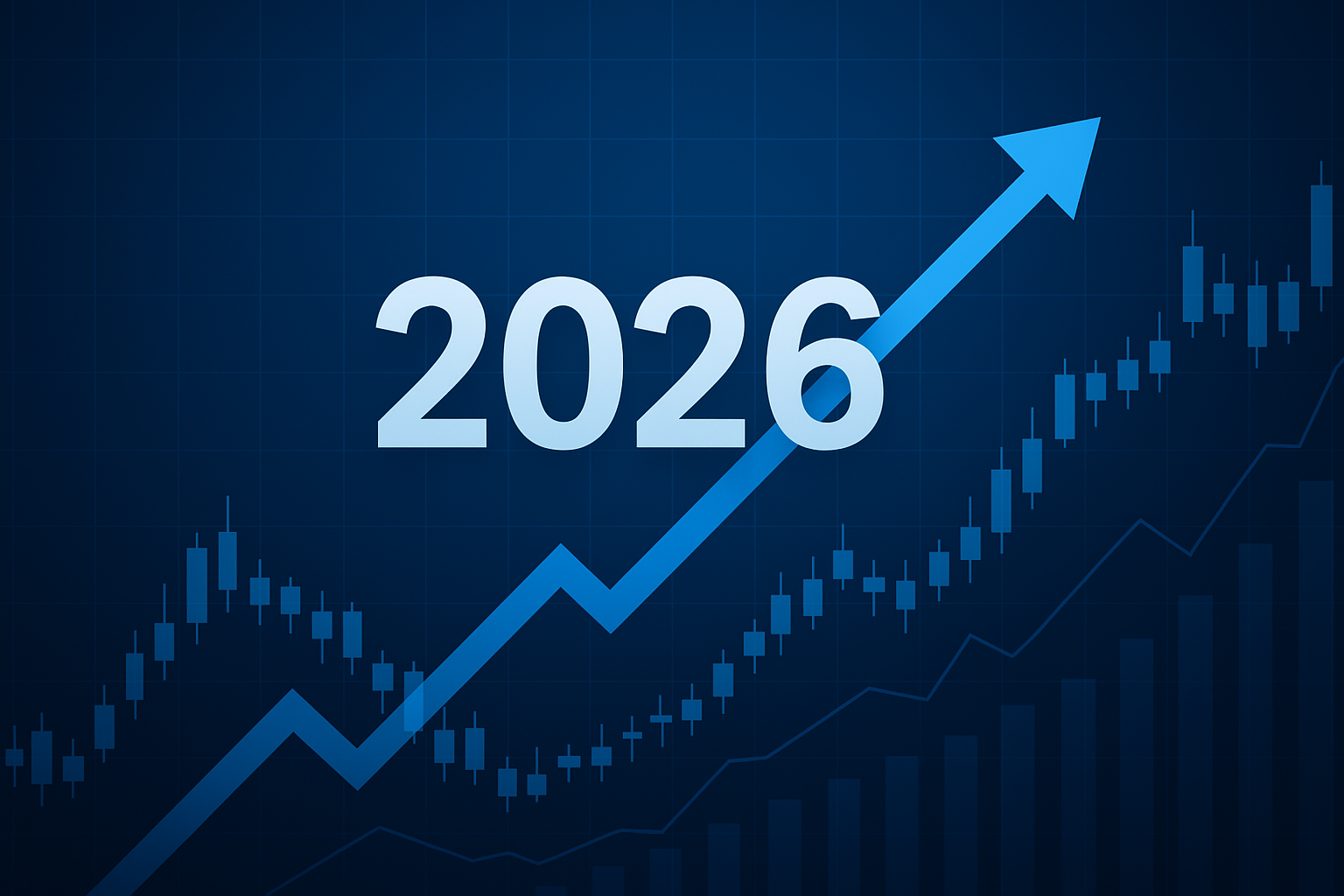 Steigende Börse, Aktienkurs im Jahr 2026, Top-Wachstumsaktien